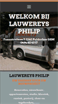 Mobile Screenshot of lauwereysphilip.be